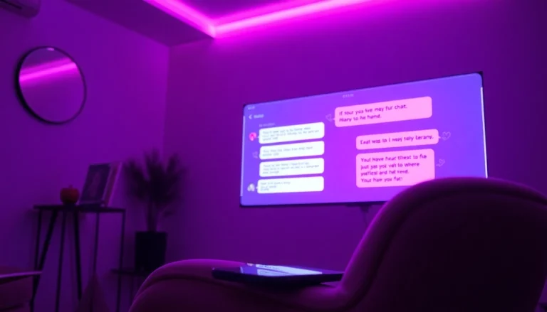 Engaging interface of a sexy ai chat application, highlighting playful interactions.