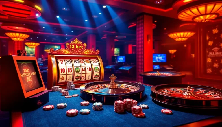 Engage with thrilling online gaming at link 12bet, featuring vibrant casino visuals and dynamic interfaces.