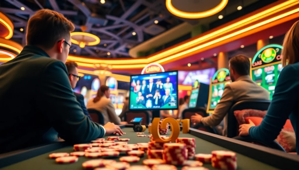 Découvrez un casino en ligne fiable avec un design moderne et des joueurs engagés.