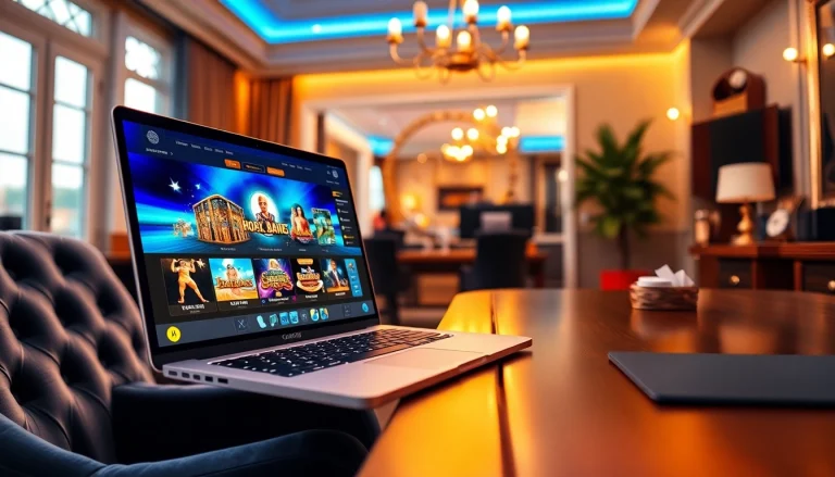 Découvrez les options captivantes de casino en ligne 2026 à travers un bureau moderne et accueillant.