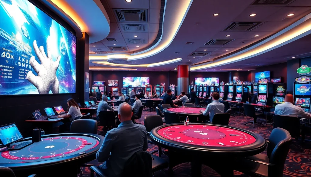 Jouer au casino en ligne 2026 dans un environnement de jeu immersif avec une interface moderne.