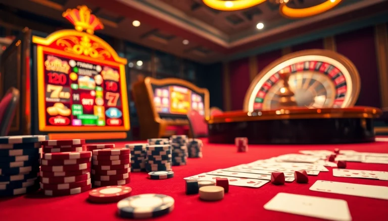 Engage in thrilling casino action at https://68vip.red/ with vibrant gaming tables, cards, and exciting betting options.