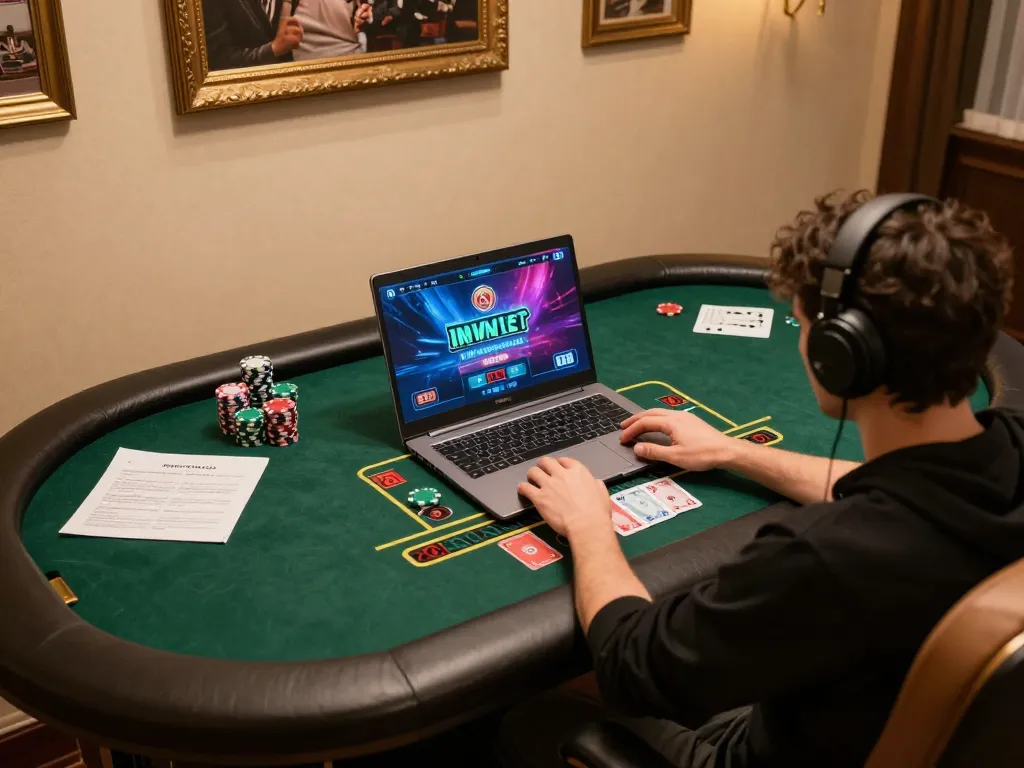 Engage with mm88 osaka in a vibrant online blackjack game setting, showcasing strategy and focus.