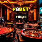 Players enjoying exciting games at F8BET casino, showcasing vibrant roulette and poker action.