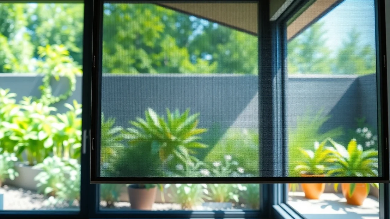Flyscreenmaxx installation enhancing a bright home environment with modern design.